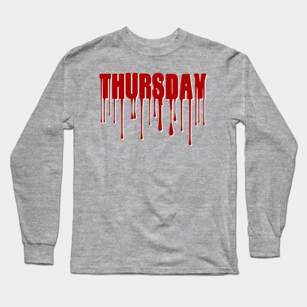 Thursday Shark Week Halloween Costume Long Sleeve T-Shirt by iconicole